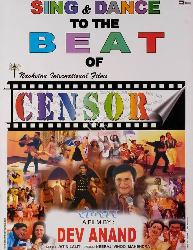 Dev Anand (Producer), Censor, 2001, Lobby Card