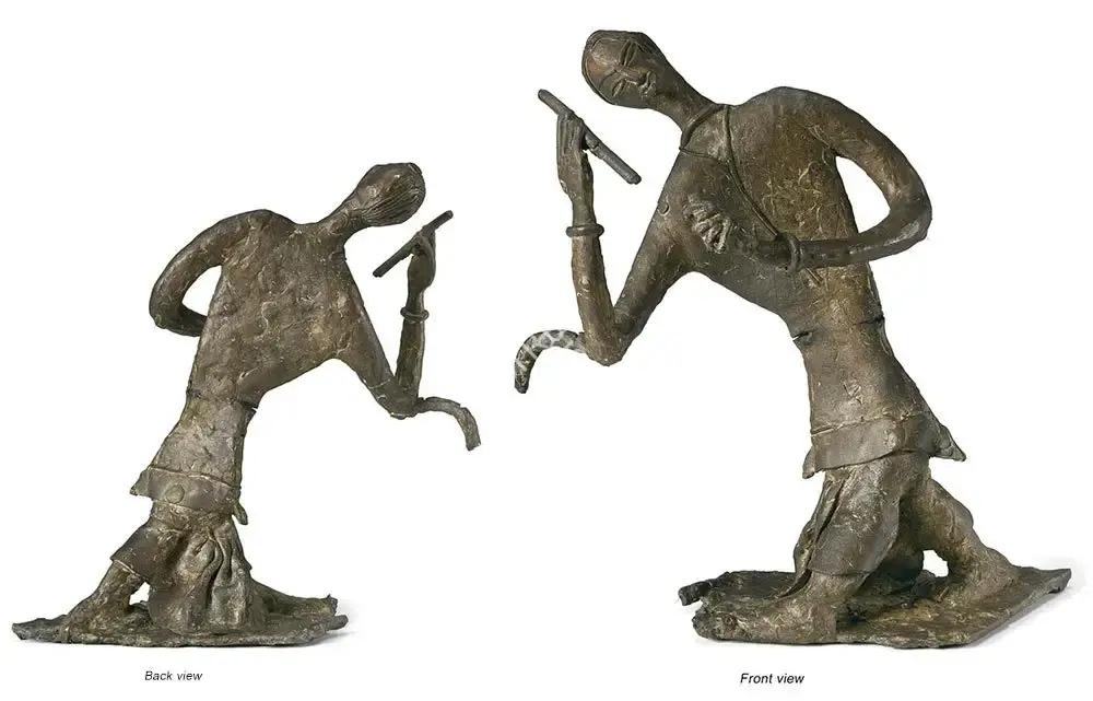 Mukherjee, Meera (Artist). Dancing Baul - 2, 1981 | Sculpture, AG.Onl/09.09.21, 2021 · Asta Guru