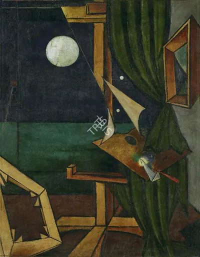 A.A. Raiba (Artist), Untitled, 1967, Painting