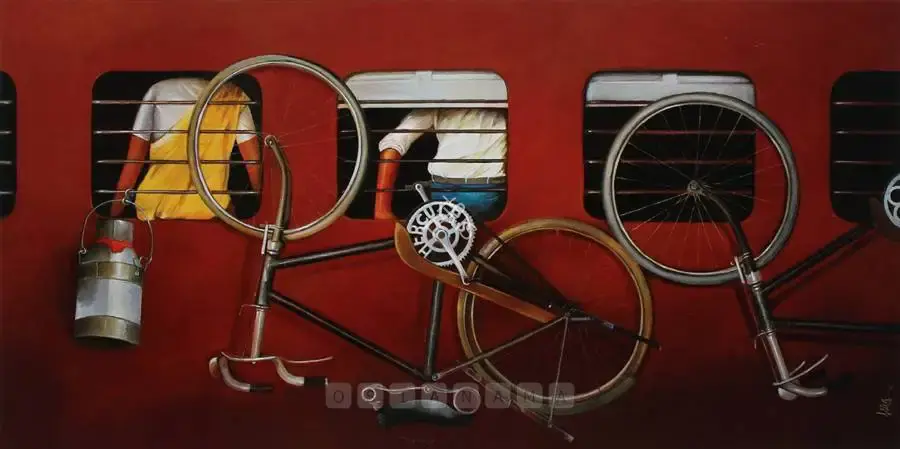 Sudhanshu Sutar (Artist), Untitled, Painting