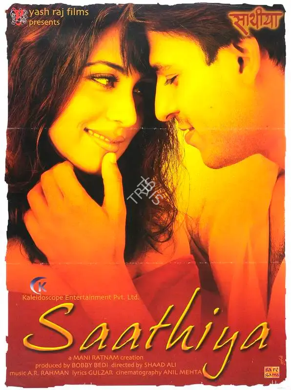 Bobby Bedi (Producer), Saathiya, 2002, Full Sheet Poster