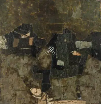 Ramkumar (Artist), Untitled, 1961, Painting