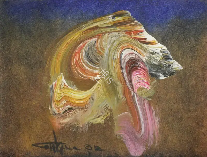 Ismail Gulgee (Artist), Untitled (Abstract), Painting