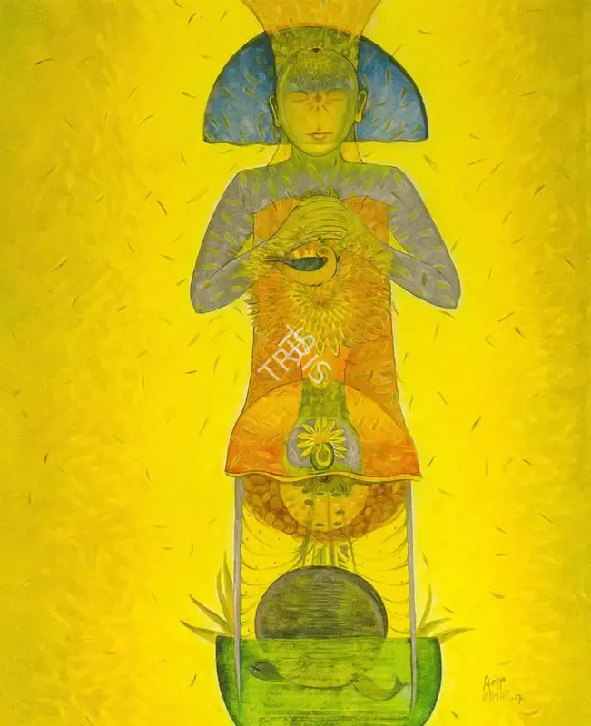 Vinod Goswami (Artist), Untitled, 2007, Painting
