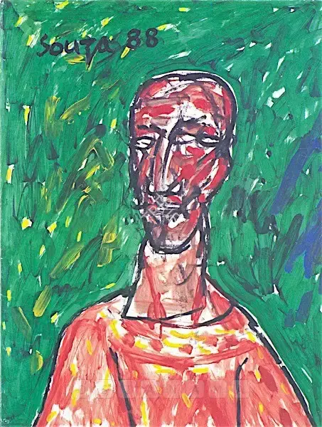 F.N. Souza (Artist), Francis Newton Souza, 2005, Solo Exhibition Invitation