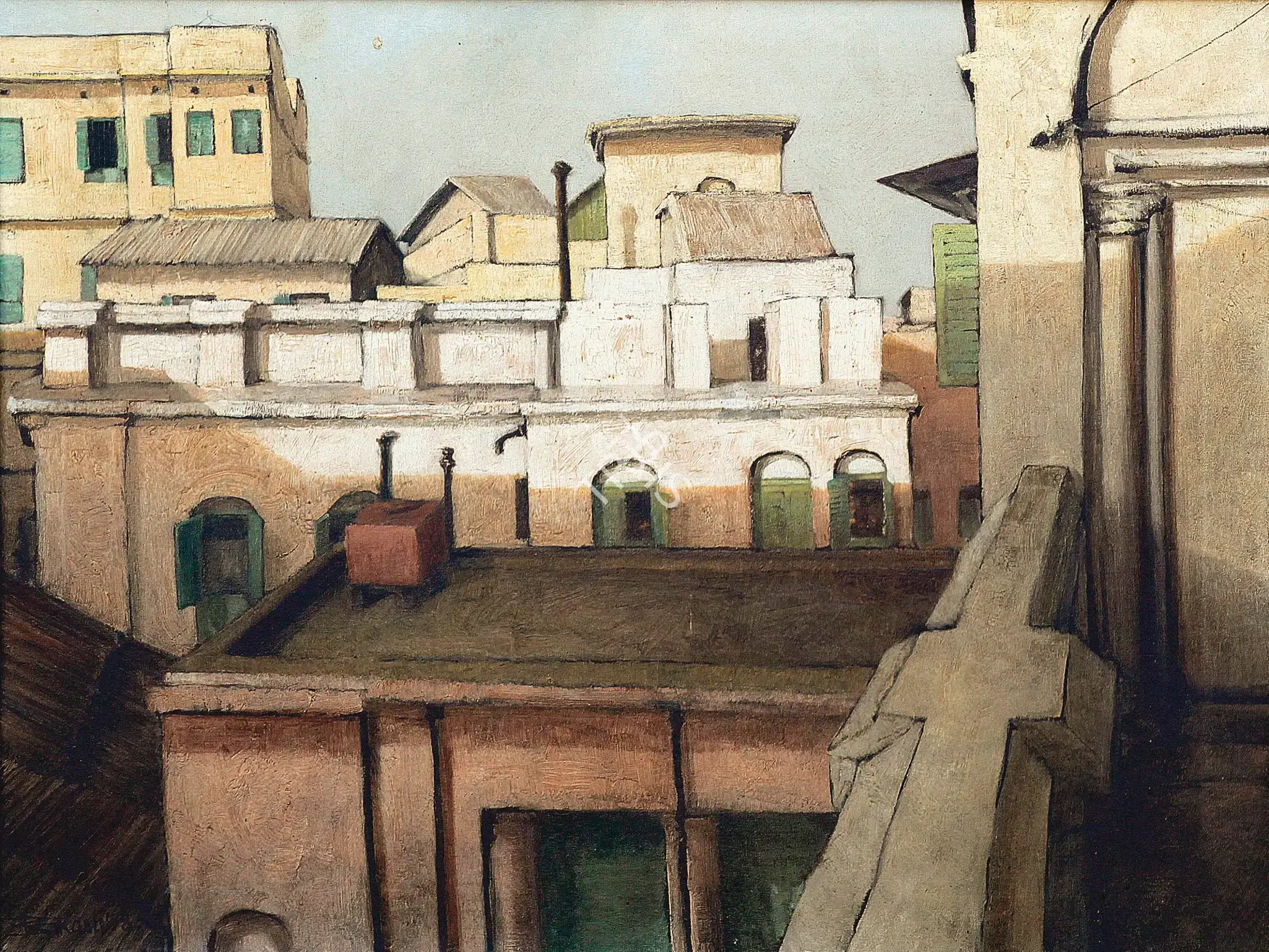 Bikash Bhattacharjee (Artist), Untitled, 1978, Painting