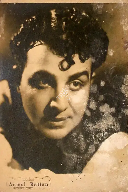 Ratanlal Nagar (Cinematographer), Anmol Rattan, 1950, Lobby Card