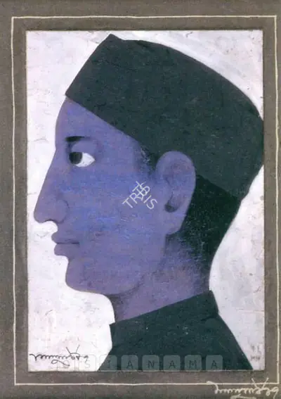 Lalu Prasad Shaw (Artist), Untitled, 1987, Painting