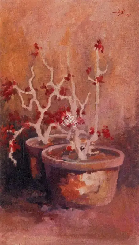 N.S. Bendre (Artist), Still Life, 1944, Painting