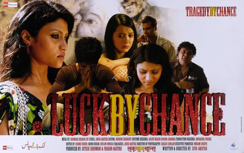 Farhan Akhtar (Producer), Luck By Chance, 2009, Lobby Card