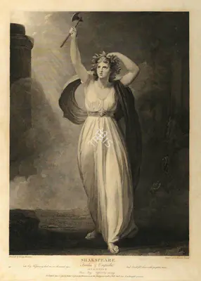After George Romney (Artist), Troilus and Cressida, 1795, Aquatint