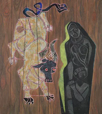 Jyoti Bhatt (Artist), A Dream, Painting