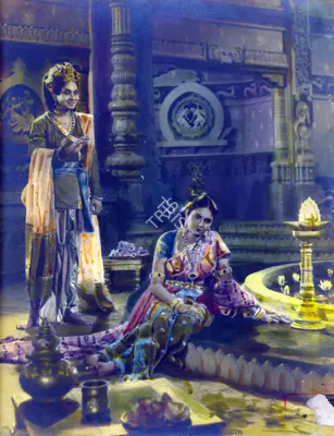 Shanker Bhatt (Producer), Vikramaditya, 1945, Photographic Still