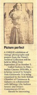 Picture perfect, 2003, Newspaper Clipping