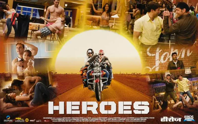 Vikas Kapoor (Producer), Heroes, 2008, Lobby Card