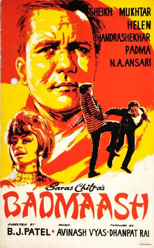 Dhanpat Rai (Producer), Badmaash, 1969, Song-Synopsis Booklet