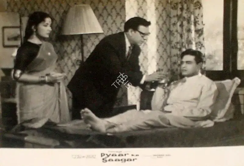 Pandurang Naik (Cinematographer), Pyaar Ka Saagar, 1961, Lobby Card