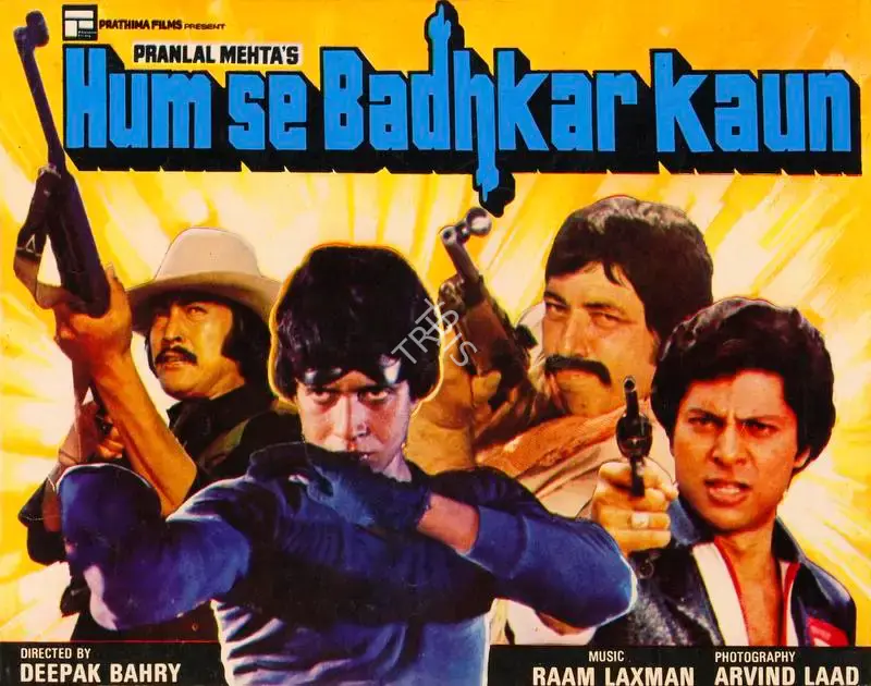 Pranlal Mehta (Producer), Hum Se Badhkar Kaun, 1981, Song-Synopsis Booklet