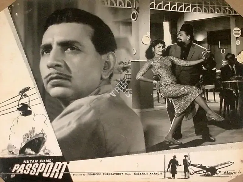 Pramod Chakravorty (Producer), Passport, 1961, Lobby Card