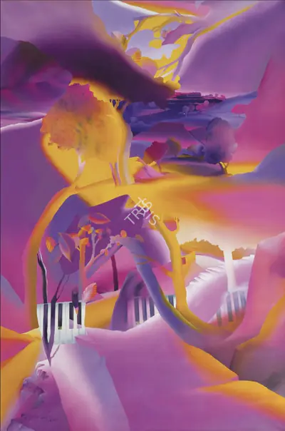 Nabibaksh Mansoori (Artist), Untitled-IV, 2022, Painting