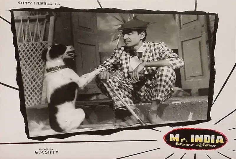 Roque M. Layton (Cinematographer), Mr India, 1961, Lobby Card