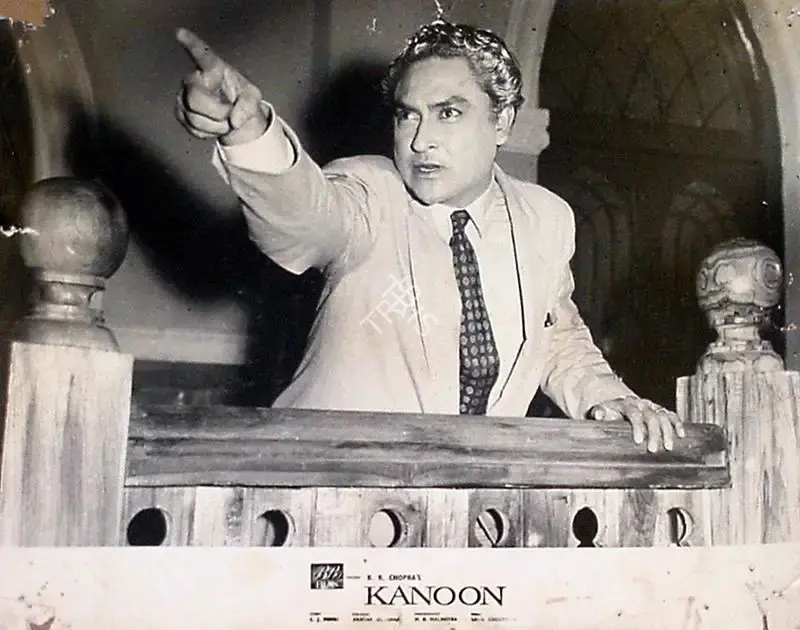 M.N. Malhotra (Cinematographer), Kanoon, 1960, Lobby Card