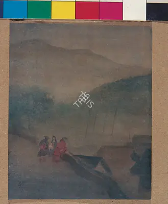 Gaganendranath Tagore (Artist), Bhutia Basti (From Darjeeling Landscape Series), 1915, Painting