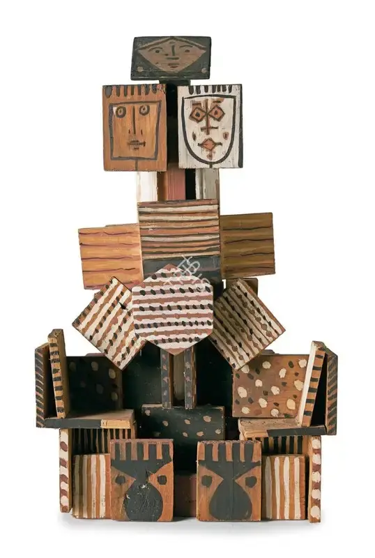 K. Laxma Goud (Artist), Untitled, 1977, Sculpture