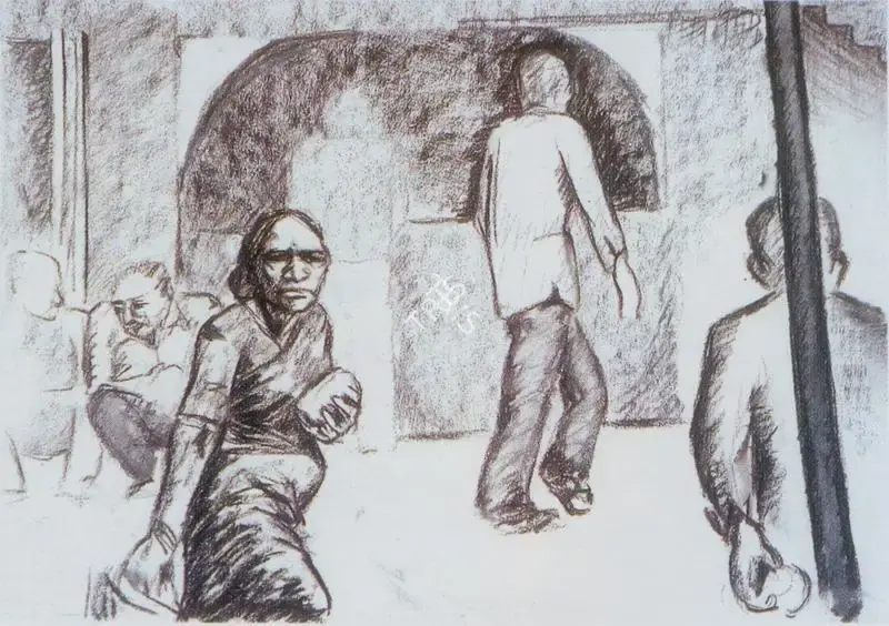 Sudhir Patwardhan (Artist), Untitled, 2001, Painting