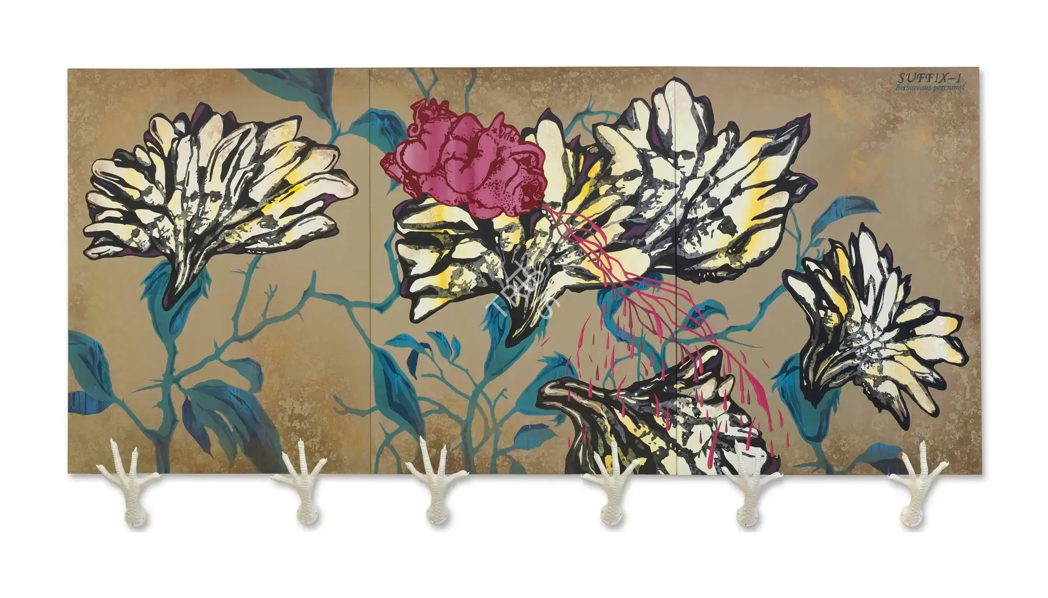 Kallat, Jitish (Artist). Suffix (Herbaceous Perennial)- 1, 2006 | Painting, Ch.Lon/11.06.12, 2012 · Christie's