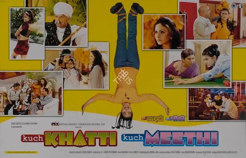 Rita Rawail (Producer), Kuch Khatti Kuch Meethi, 2001, Lobby Card