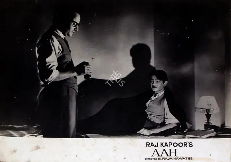 Jaywant Pathare (Cinematographer), Aah, 1953, Lobby Card