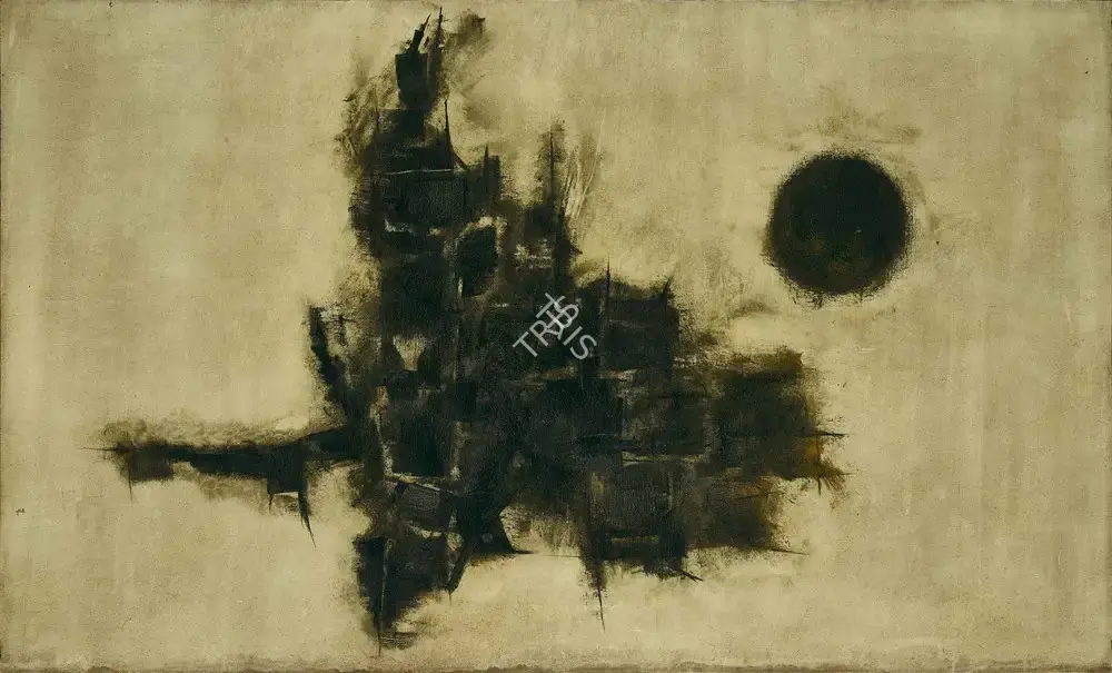 B. Vithal (Artist), City, 1970, Painting