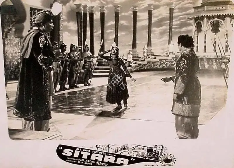 P.N. Arora (Producer), Sitara, 1955, Lobby Card
