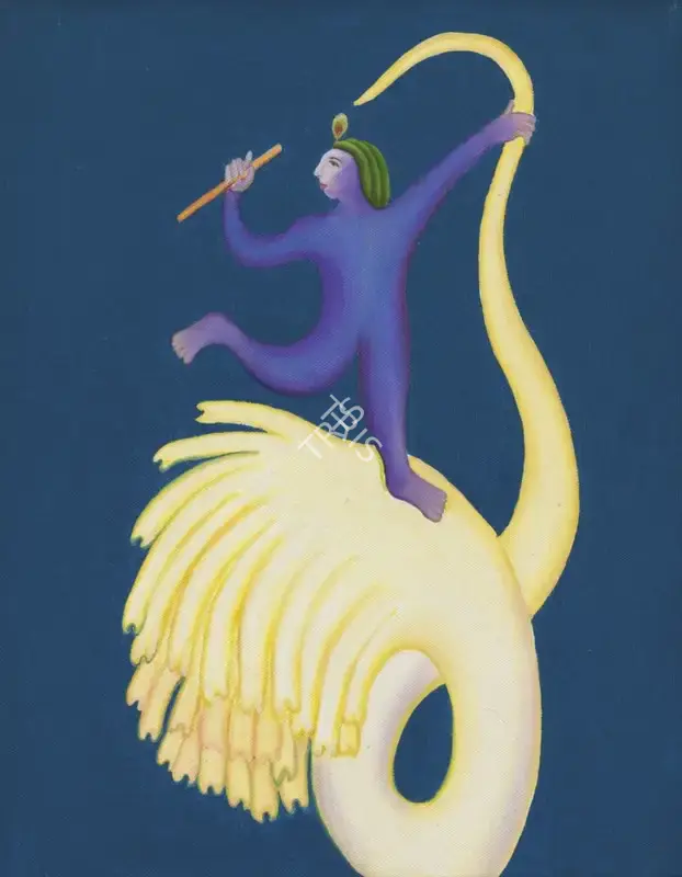 Bawa, Manjit (Artist). Untitled, 1987 | Painting, 2025 · Saffronart