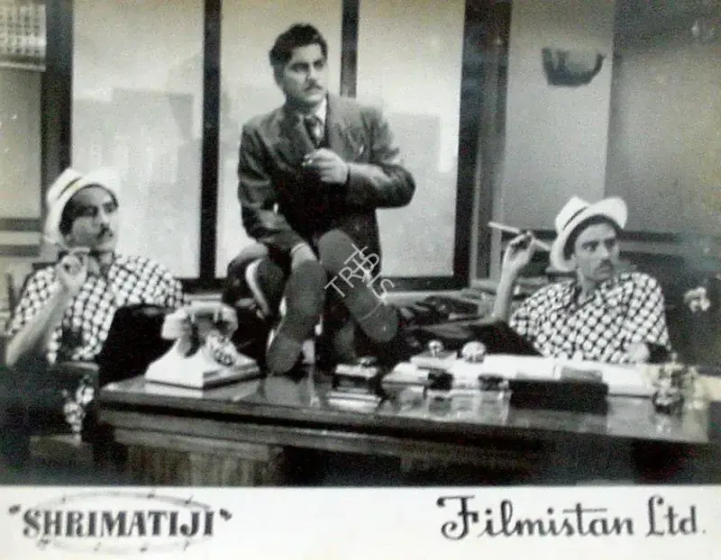 I.S. Johar (Director), Shrimatiji, 1952, Lobby Card