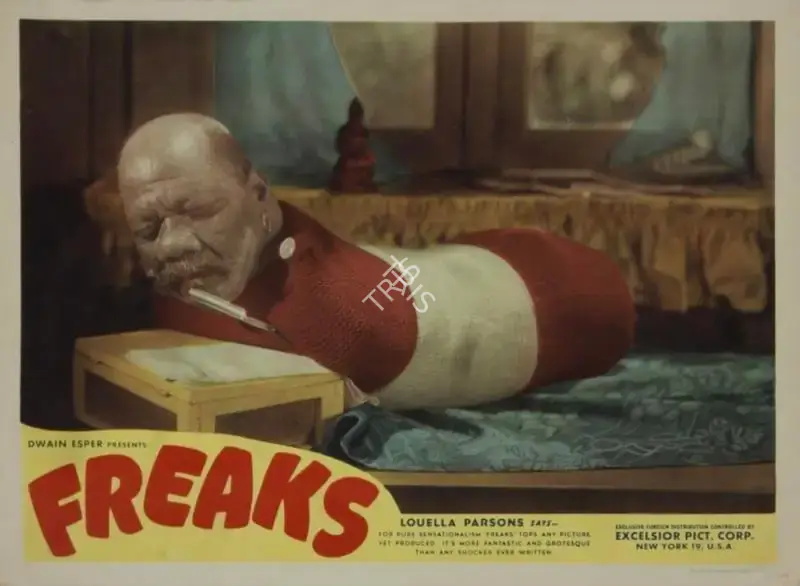 Merritt B. Gerstad (Cinematographer), Freaks, 1932, Lobby Card