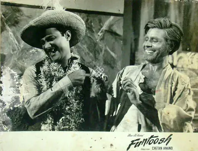 V. Ratra (Cinematographer), Funtoosh, 1956, Lobby Card