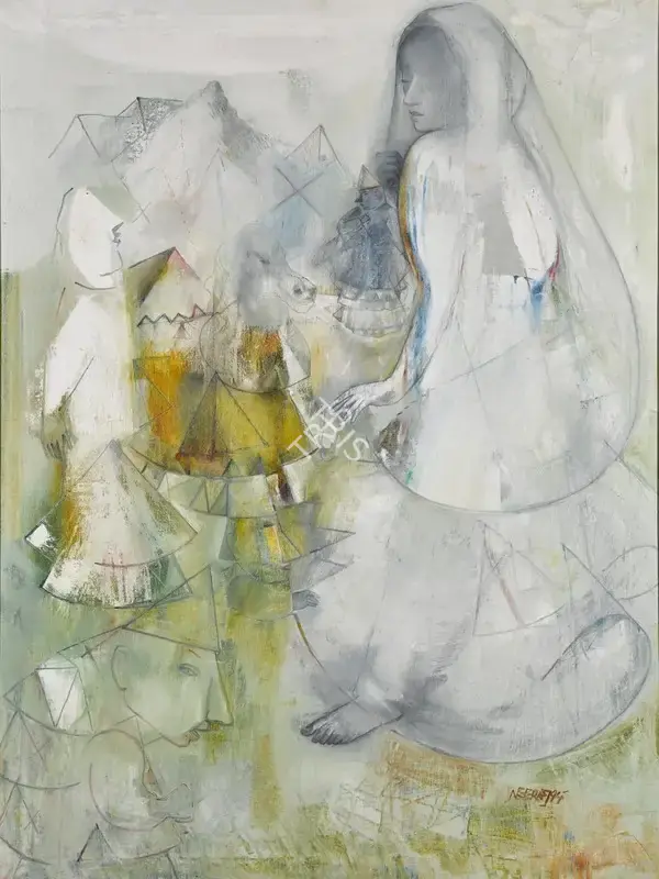 Neeraj Goswami (Artist), Untitled, 1994, Painting
