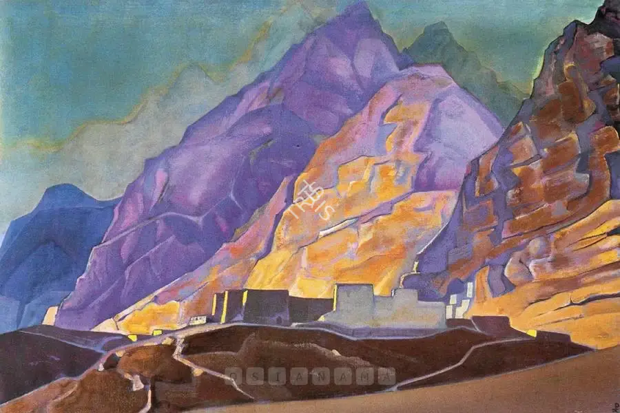 Roerich, Nicholas (Artist). Himalayan Series, n.d. | Painting, Bow.Del/20.11.02, 2002 · Bowrings
