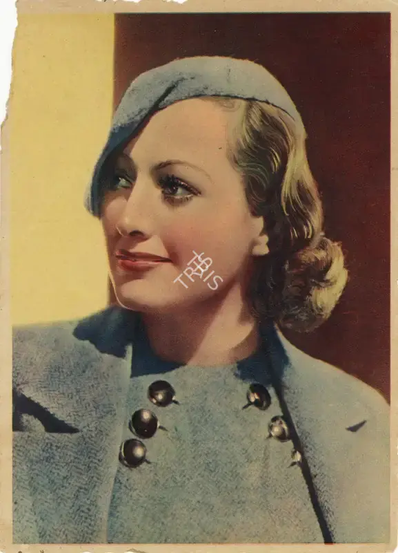 Nestle (Sponsor), Nestle (Sponsor), Stars of the Silver Screen: Joan Crawford | Trading Card, 1930s, Trading Card