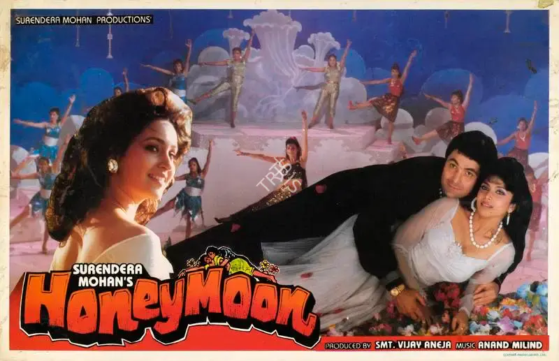Vijay Aneja (Producer), Honeymoon, 1992, Lobby Card