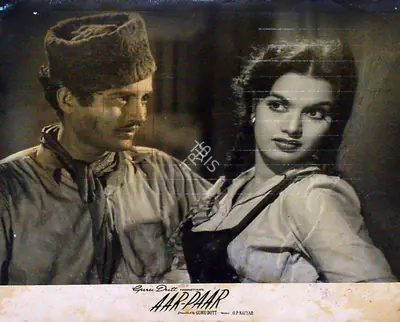 V.K. Murthy (Cinematographer), Aar Paar, 1954, Lobby Card