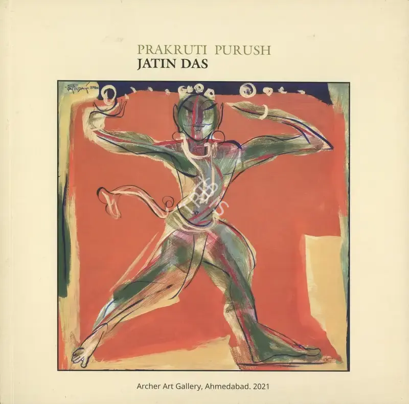 Jatin Das (Artist), Jatin Das, 2021, Solo Exhibition Catalogue