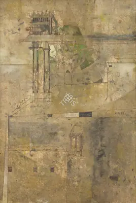 Ganesh Haloi (Artist), Jodhpur, 1996, Painting