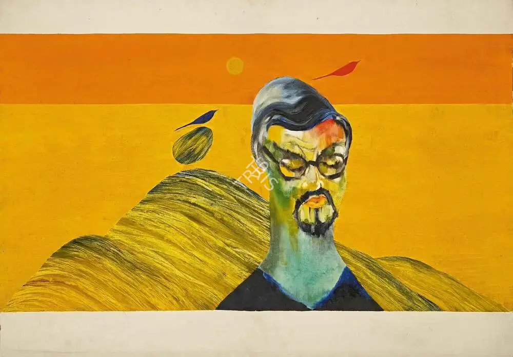Swaminathan, J. (Artist). Untitled, n.d. | Painting, AG.Mum/23.02.24, 2024 · Asta Guru