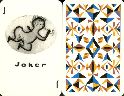 Siriol Clarry, 1960, Playing Cards