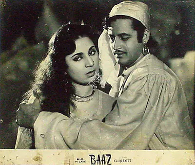 V.K. Murthy (Cinematographer), Baaz, 1953, Lobby Card