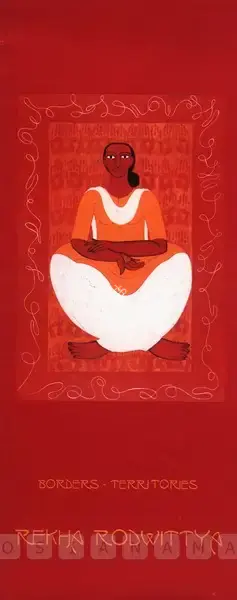Rekha Rodwittiya (Artist), Rekha Rodwittiya, 1997, Solo Exhibition Invitation