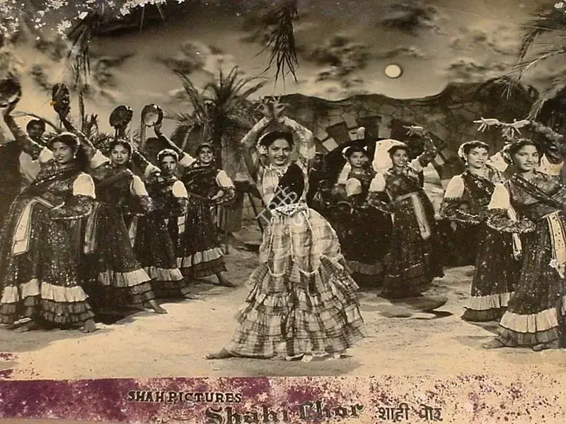 Ramniklal N. Shah (Producer), Shahi Chor, 1955, Lobby Card